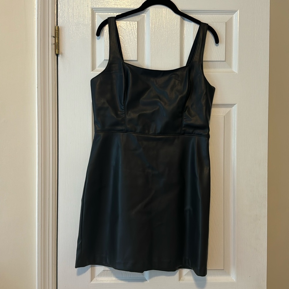 Abercrombie Faux Leather Dress